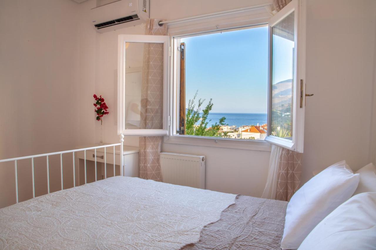 Апартаменты Eleni'S Seaview House Андрос Экстерьер фото